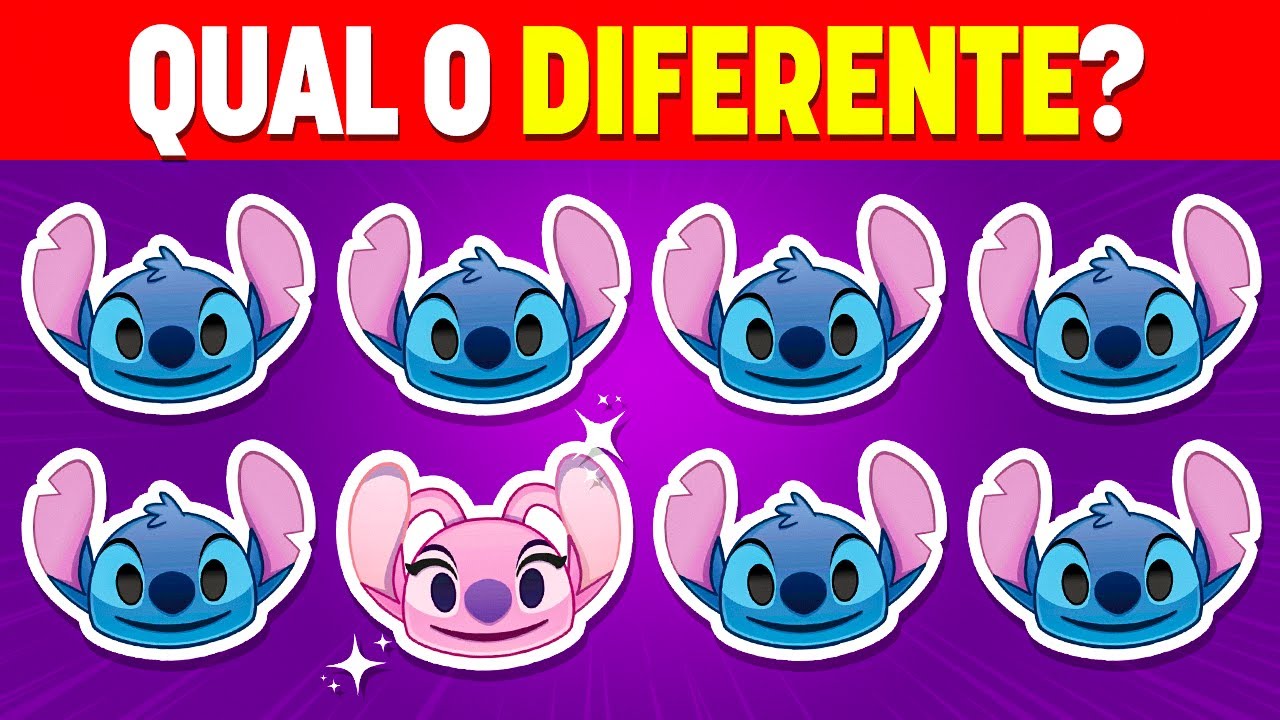 🐨 SUPER QUIZ ESPECIAL LILO E STITCH 💙 Desafios Visuais 👀 Prove que é um verdadeiro fã