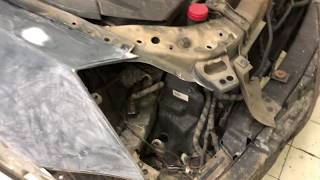 Cadillac CTS Washer Fluid Pump Location