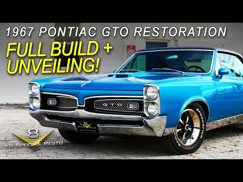 Muscle Car Of The Week 1967 Pontiac GTO Restoration and Unveiling V8TV