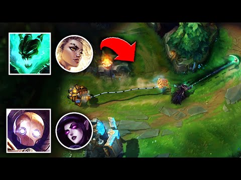 WE RAN DOUBLE HOOKS IN ULTIMATE SPELLBOOK! (HILARIOUS COMBO) - League of Legends