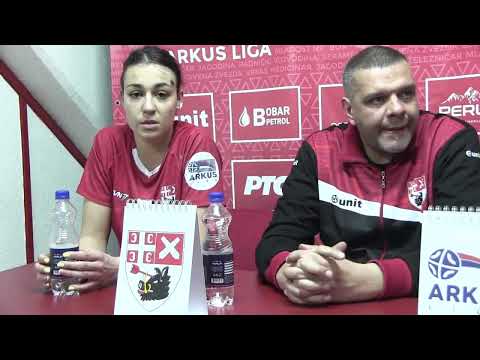 ARKUS liga 19. kolo (Ž) / Radnički - Mladost NP / Izjave aktera meča nakon utakmice