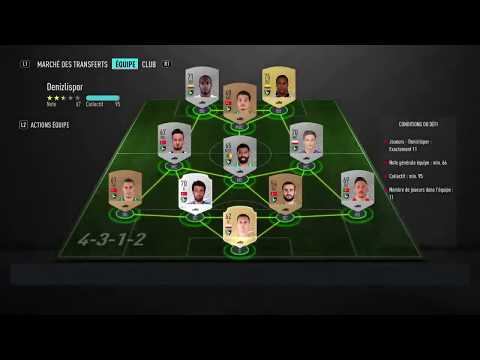 FIFA20 SBC / DCE LIGUES SÜPER LIG - DENIZLISPOR - SOLUTION PAS CHER