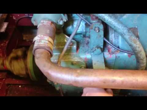 Provkörning babord maskin o backslag