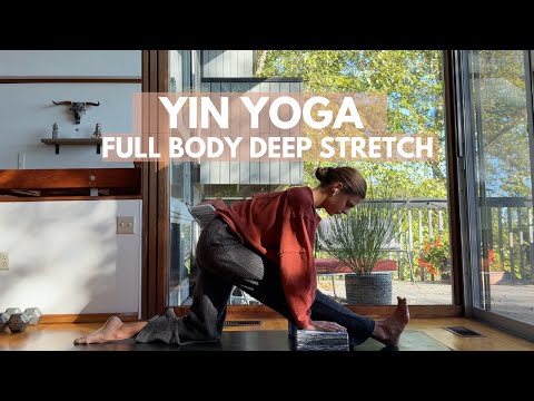 The Medicine of Stillness | 40 Min Full Body Deep Yin Yoga for Healing & Emotional Release
