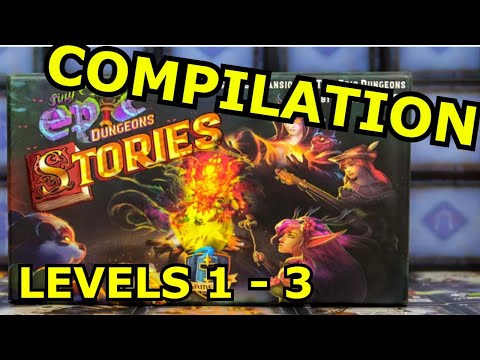 FULL PLAYTHROUGH - Tiny Epic Dungeon STORIES