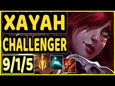 JUZINHO (XAYAH) vs NEEKO - 9/1/5 KDA BOTTOM ADC CHALLENGER GAMEPLAY - BR