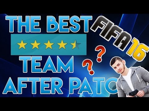 FIFA 16 BEST 4.5 STAR TEAM AFTER PATCH