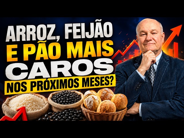 Arroz, feijão e pão mais caros nos próximos meses?