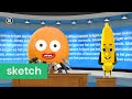 Sinaasappelpersconferentie | Sketch