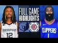 GRIZZLIES at CLIPPERS | FULL GAME HIGHLIGHTS | December 29, 2023