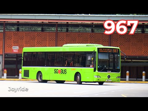[SMRT] Joyride - SMB77P on 967 - Mercedes-Benz OC500LE (Batch 2)