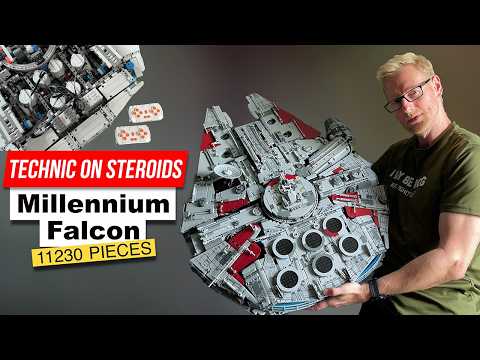 Millennium Falcon Like You’ve NEVER Seen - Technic-Style Beast!