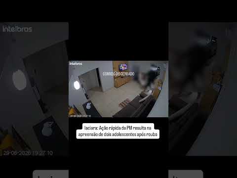 Iaciara: Ação rápida da PM resulta na apreensão de dois adolescentes após roubo