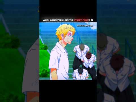 When gangsters join the street fight! 💀 [ Tokyo Revengers ] #mikey #tokyorevengersedit #anime