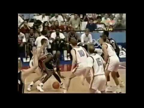 1992 DREAM TEAM vs GERMANY highlights (Group Game).mp4