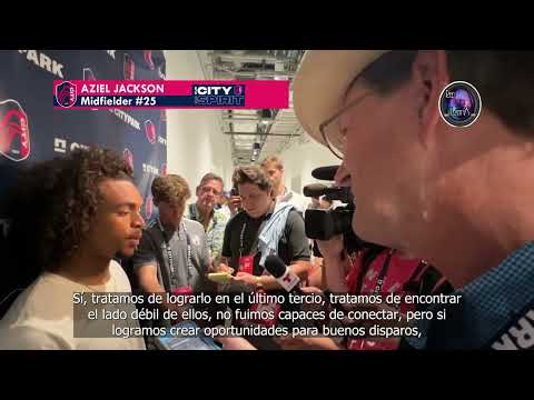 Aziel Jackson, Comentarios del juego contra los Colorado Rapids el 7-1-2023
