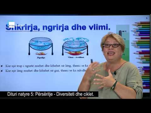 Dituri natyre 5 - Përsëritje:  Diversiteti dhe ciklet