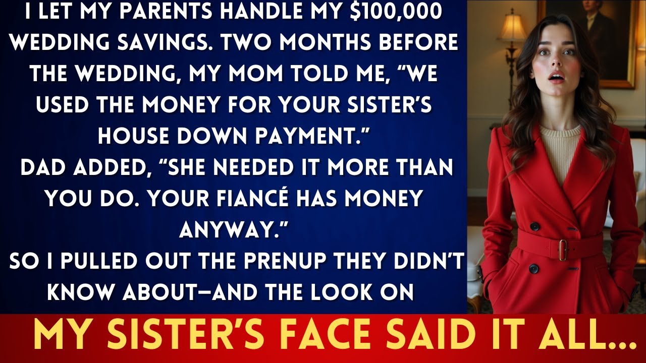 Gave My Parents Control Of My Wedding Fund. Then They Spent It On My Sister...