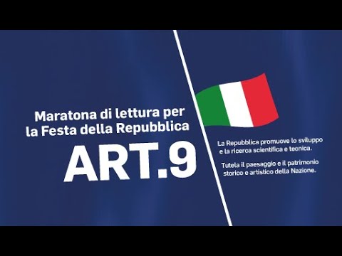 Maratona di lettura per la Festa della Repubblica Art.9