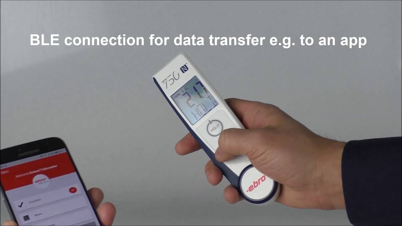 TLC 750 NFC - the new HACCP System - ebro