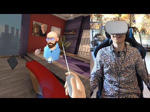 AMAZING SOCIAL EXPERIENCE IN VIRTUAL REALITY! | Oculus Rooms VR (Oculus Go Gameplay)