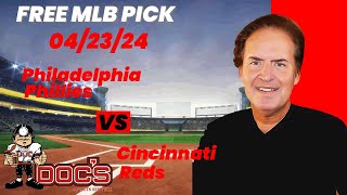 MLB Picks and Predictions - Philadelphia Phillies vs Cincinnati Reds, 4/23/24 Free Best Bets & Odds