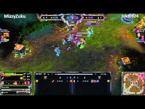 Sunday Battle Arena Highlight Match, MizzyZuku vs Best Shaco NJ Game 2