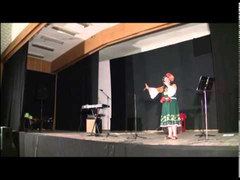 Ivanka Ivanova Pitrek singing an  jubilee concert of pop singer Hristo Hristov  am  14 June 2012