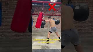 ¿De que están rellenos los costales de boxeo?