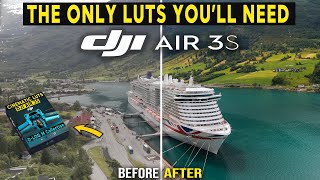 DJI AIR 3S Cinematic LUTS - INSANE RESULTS IN SECONDS!