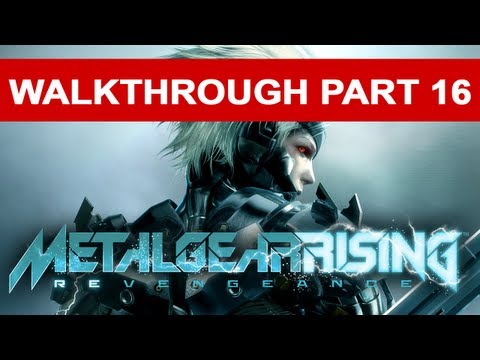 Metal Gear Rising: Revengeance - Walkthrough Part 16 (HD 1080p)