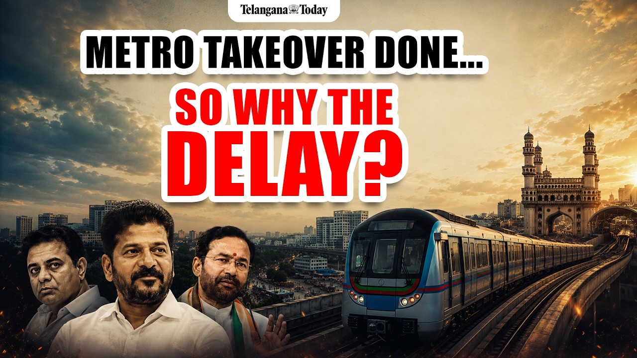 Hyderabad Metro Takeover Explained: Why Phase-II Is Stuck Despite Telangana’s Rs.15,000 Crore Move