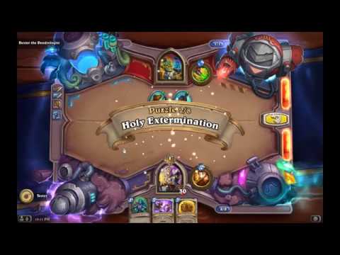 Solution Puzzle Lab Board Clear: Holy Extermination - Dexter (2/8), Hearthstone Boomsday