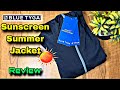 Blue Tyga Sunscreen Summer Jacket Lightweight Jacket Ultimate Sun Protection Actual Review
