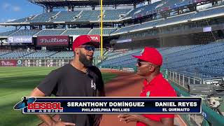 Seranthony Domínguez, de los Phillies: Debemos pensar en el día a día y seguir ganando partidos...