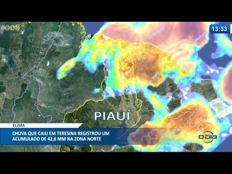 Chuva que caiu em Teresina registrou acumulado de 42,6mm na zona norte 14 05 2021