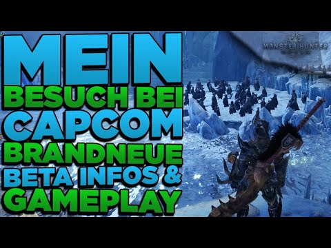 Brandneue Iceborne Beta Infos & Gameplay - Mein Besuch bei Capcom - Monster Hunter World Iceborne