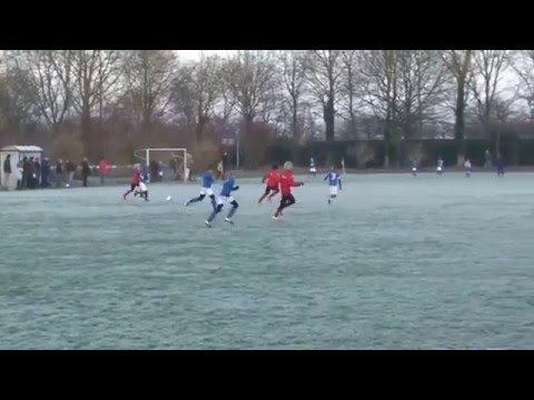 SV Houten F1 -  Hoogland F1 zaterdag 13 februari 2016