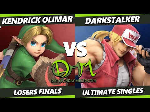 DAT MM 327 LOSERS FINALS - Darkstalker (Terry) Vs Kendrick Olimar (Young Link) Smash Ultimate - SSBU
