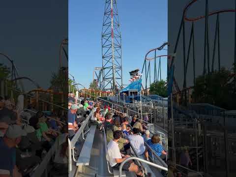 This launch is UNREAL! Top Thrill 2 might be the most unhinged coaster on the planet🎢🔥 #topthrill2