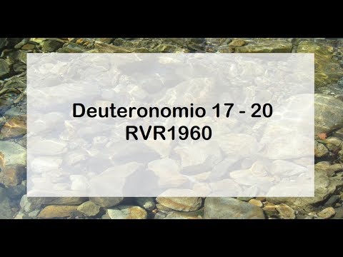 La Biblia en un año/Deuteronomio 17 - 20 (Audio, Letra) Día 56