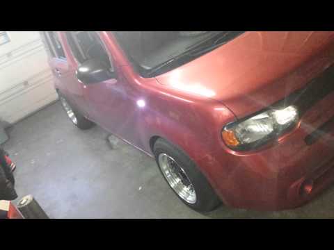 WOLO FULL BLAST HORN ON NISSAN CUBE