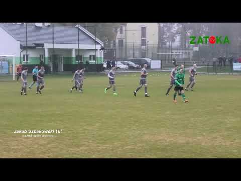 Skrót meczu GKS OSSA Biskupiec Pomorski 2:1 MKS Zatoka Braniewo Klasa Okręgowa WMZPN