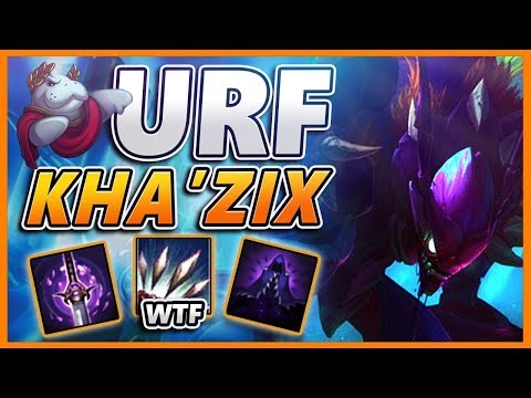 *FASTEST 50 KILLS EVER* INSANE 1V5 PENTAKILL (PLAY KHA'ZIX LIKE THIS) - BunnyFuFuu URF