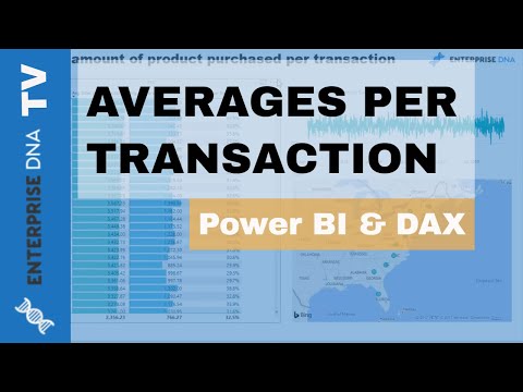 Power Bi Average Per Transaction – GDMJB