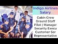 Indigo Airlines Salary Indigo Cabin Crew Salary Indigo Ground Staff Salary Indigo Pilot Salary