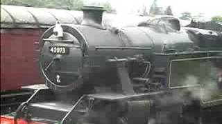 preview picture of video '42073 departs Haverthwaite for Lakeside'