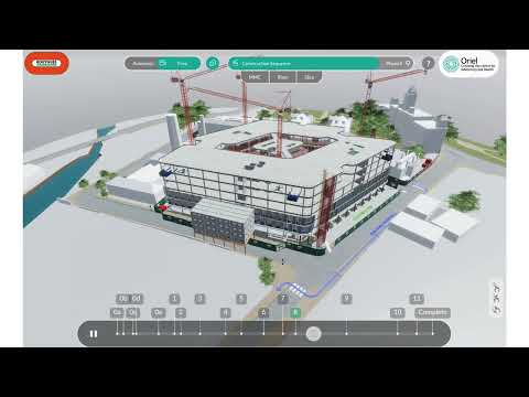 Oriel construction phases video