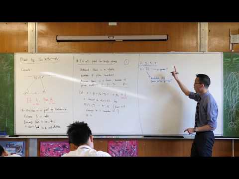 Proof by Contradiction (2 of 2: Infinite primes)