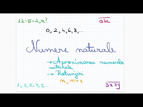Numere naturale: Aproximarea numerelor naturale, rotunjiri - Clasa a V-a